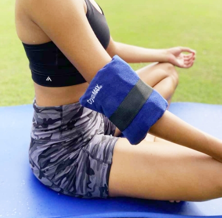Cryo-Max Cold Pack, 8 Hour Reusable Cold Therapy Ice Pack for Elbows, Knees, Neck + More, Medium, 6" x 12" (1 Count)