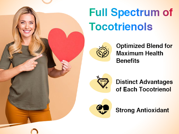 Full Spectrum of Tocotrienols Vitamin E Complex Liquid 1200mg, 1 Pack