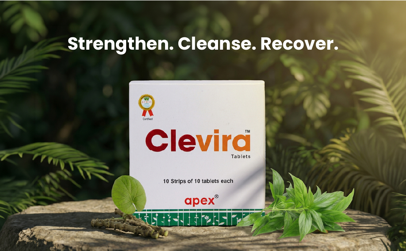 Green Milk Clevira Tablets | Ayurvedic Immune Support Supplement | Supports Immunity During Seasonal Flu & Viral Challenges | Helps Maintain Platelet Balance, Detox & Recovery | Herbal Immune Care Formula | 10×10 Tablets