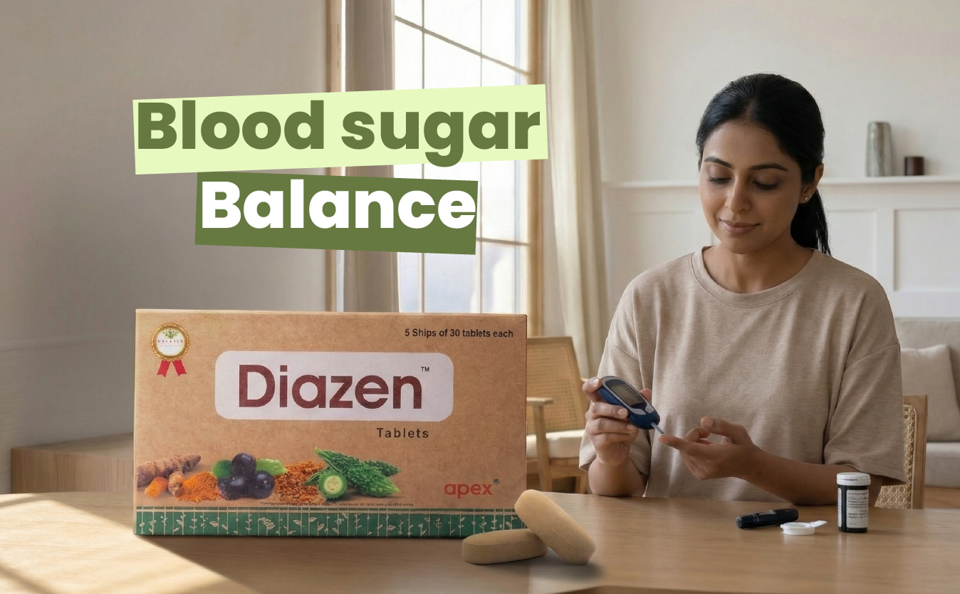 Green Milk Diazen Tablets | Ayurvedic Blood Sugar Balance Supplement | Supports Glucose & Metabolic Wellness | Helps Maintain Energy & Digestive Balance | Herbal Diabetes Care Formula | 5x30 Tablets