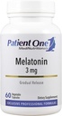 Pasienten én melatonin 3 mg utvidet frigivelse | Supplement for å støtte hvilelig søvn og avslapning * | naturlig søvnhjelp | 60 kapsler