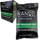 Range Meal Bar - Høy Calorie måltid erstatningsbarer - Glutenfri bar - Backpacking måltider - 6 pakke (Mint sjokolade chip)