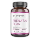 Dr. Brighten Prenatal Plus - Kvinners Formulering, Aktive B-vitaminer, Mineraler, Antioksidanter for gravide eller sykepleie mødre, ikke-GMO Vegan, Ingen Gluten, Ingen Soya - 180 Kapsler