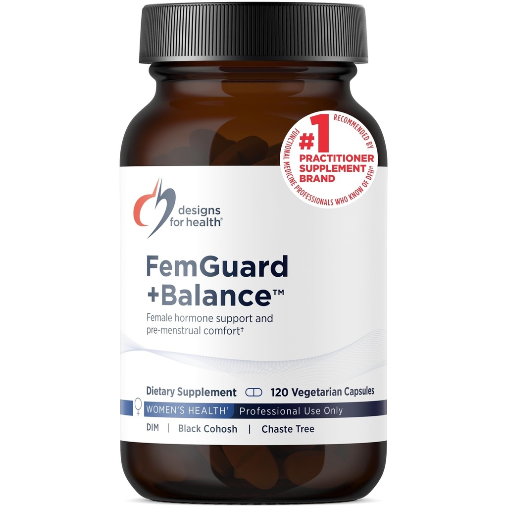 Designs for Health FemGuard+ for Women, Mood & Estrogen, 120 Capsules
