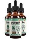 Thyrobin - Avansert Thyroid Support Supplement - flytende levering for bedre absorpsjon - Iodine, Sting Nettle, Kelp, Astragalus, Ashwagandha og mer!
