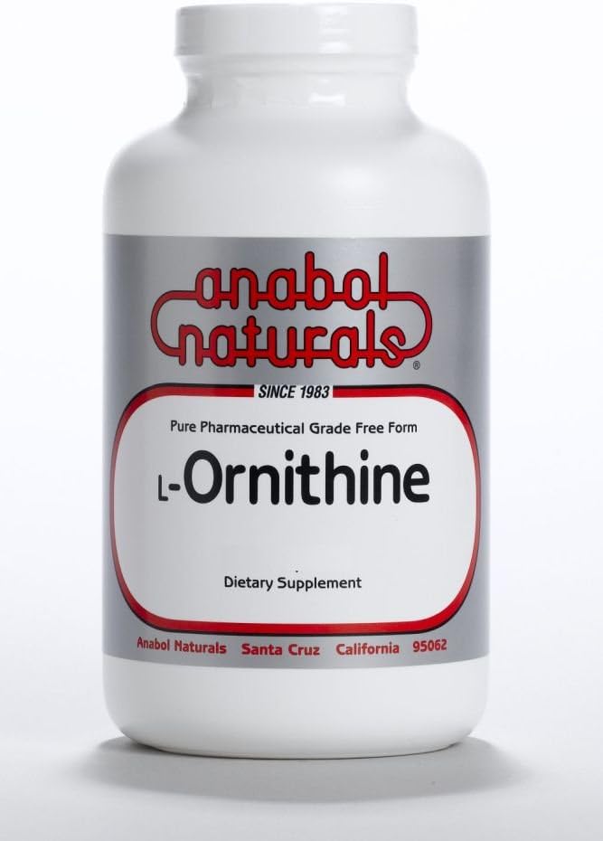 Anabol Naturals L-Ornithine 500 gram gratis form pulver