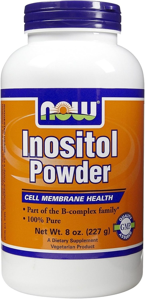 Nå Matvarer Inositol Pudder, 8-Ounce 2Pack
