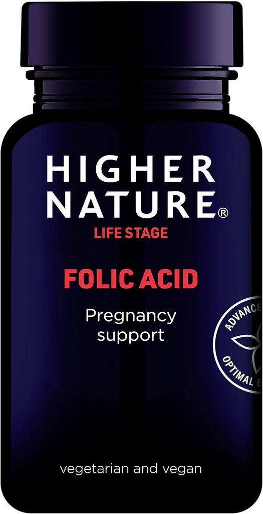 Høyere natur folsyre 90 faner