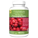 trunature Cranberry 650 mg, 140 vegetariske kapsler (3 pakke)