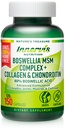 Boswellia MSM Complex 150 Caps – Støtter felles helse, Chondroitin, Turmeric