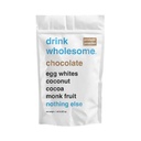 Drikk sunn sjokolade Egg Hvitt Protein pulver for sensitive magevev | Gut Vennlig | Addikasjon & Dairy Gratis | Ingen kunstige søtningsstoffer | Ingen blomstring, Fjord eller Gas | Ingen parabol eller diarrea