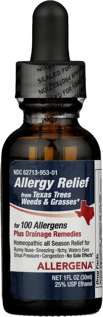 PROGENA - Allergena Texas trær - Allergy Relief Drops (1 Fl Ounce)