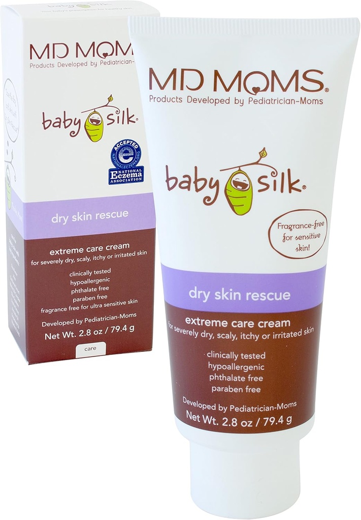 Eczema Relief Moisturizing Krem for ekstrem tørrfølsom hud - Hypoallergenic, Tørr, Scaly, kløende, irritert hud healing Ointment- Phthalate Paraben gratis - trygt for baby, spedbarn barn og voksne