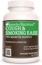 Remedys ernæring Cough og røyking Ease | 1000 mg, 60 Vegan Capsules Herbal kosttilskudd | To måneders forsyning
