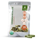 Moringa | 90 Vegan Capsules | Certified Organic | Pure Moringa Leaf pulver