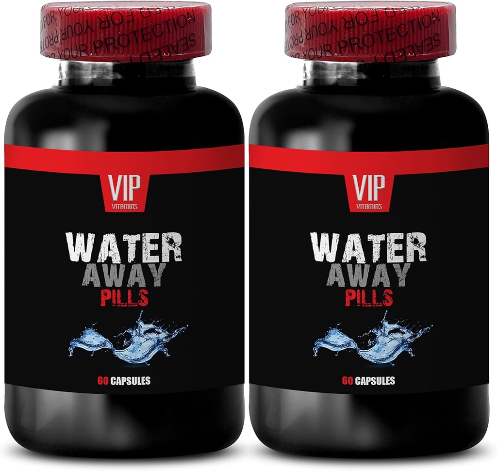 Bloating Relief og Belly Reduksjon - Vann bort Diuretiske piller - Naturlige Detox piller - Vann piller for Swollen ben og føtter - Naturlige diuretika for vanntetthet - Diuretiske piller - 2B 120Capsules