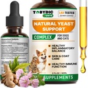 Naturlige katter og hund Yester Infeksjon Relief - kløende hud og ørebehandling - Reduserer irritasjon og lindrer kløe og allergi - Herbal medisin Drops Supplement - laget i USA
