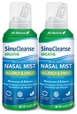 SinuCleanse Allergi & Sinus Sterile saltvannssprøyte, Ultra Fine Mist, umiddelbart beveger seg og lindrer alvorlig nasal kongessjon på grunn av allergier, 4.6 Oz (2 pakke), laget i USA