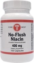 Holistisk helse No-Flush Niacin - 400 mg - 100 kapsler
