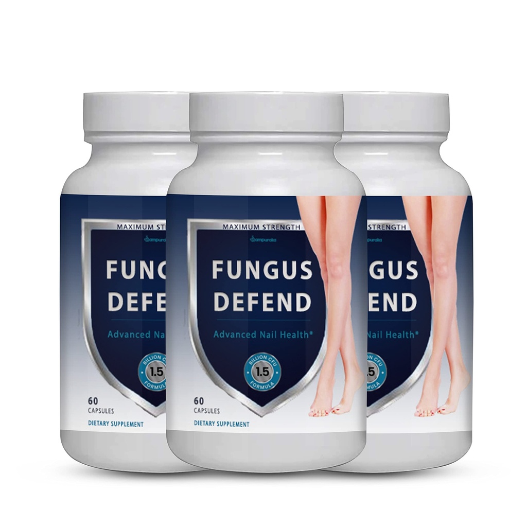 Fungus forsvare avansert formel Supplement 3 pakker 90 dager forsyning
