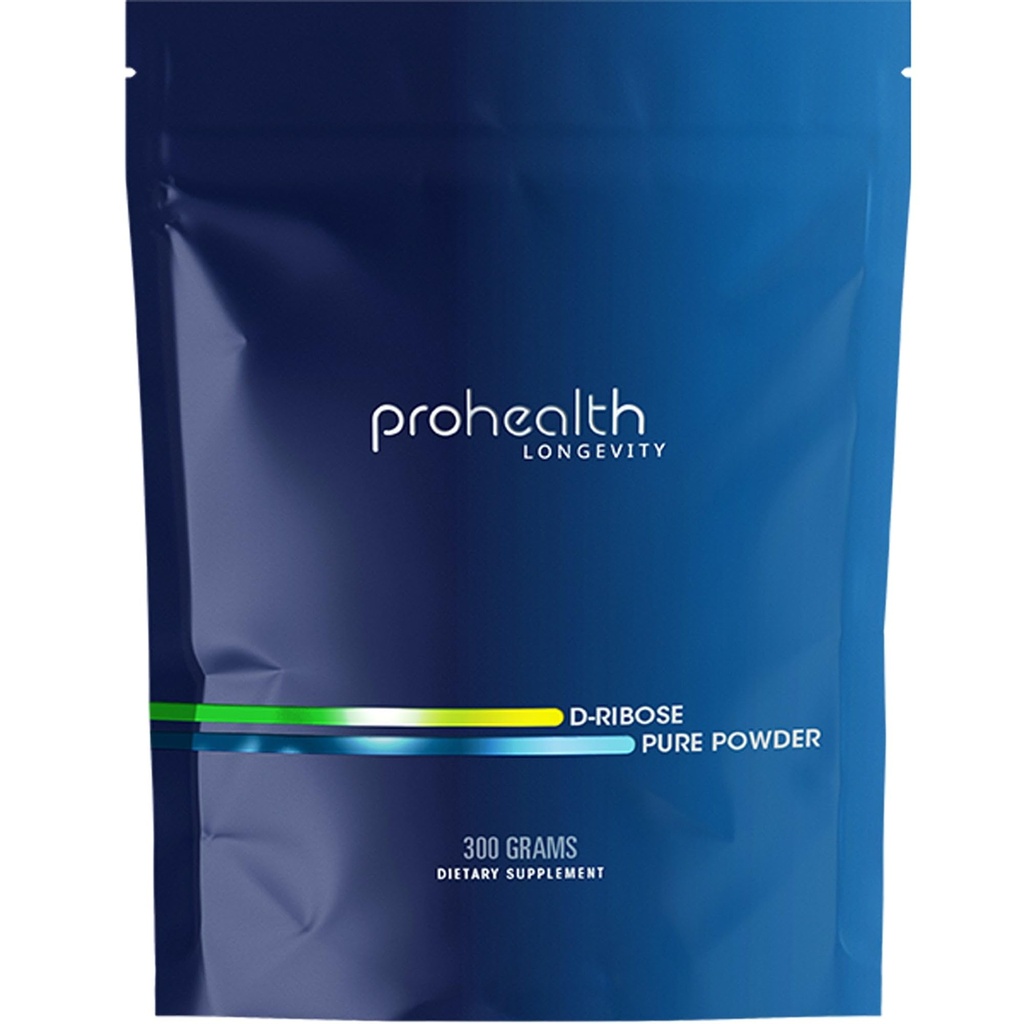 ProHealth D-Ribose (300 gram) bidrar til å gjenopprette + Sustain Energy | Akselererer triumfgjenvinning | Hjelper muskelstivhet | Med Bioenergi Ribose: klinisk bevist, patent Beskyttet, kvalitet forsikret
