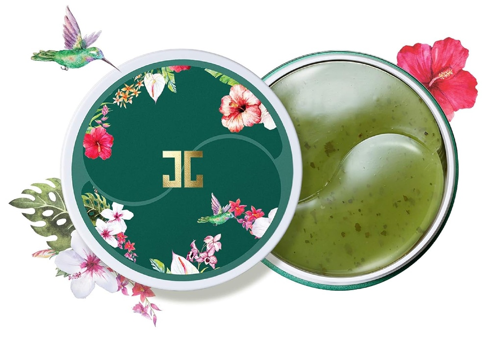 JAYJUN Grønn Tea Eye Gel Patch, Mørk sirkel, Puffy Øye, Under Øye Patch, 1,4g, 60 i Jar