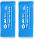 Gel Mykt fleksible ispakker for skadeskader Reusable, 2Pack-12" X 4,7", Freezer Cold Pack, Hot Cold Compress Kjøleskap Gel Pad for nekk, Ankle, Knee, Ben, Skulder, Elbow, Wrist, Fet skader Smerte Relief