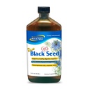 NORTH AMERICAN HERB & SPICE Black Seed Oil - 12 fl oz - Digestiv og immun støtte - Inneholder Oreganol P73 Oregano Olje & Rosemary Olje - Ikke-GMO - 72 Serveringer