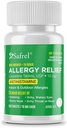 Safrel Allergi 10mg Tabletter Ikke-Drowsy 24-timers Allergy Relief Medisin ® Antihistamin støtte for Runny Nese, Sneezing, kløende, vannige øyne (300 Count (Pack of 1))
