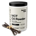 Perfekt keto 7g MCT oljepulver, middels kjede triglycerider Supplement, ikke-dampende kaffekremer for keto diett, Ketogen MCT oljeblanding for kaffe, smoothie, proteinshakes og te, Vanilla, 30 serveringer