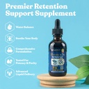 Rejuvica helse Hydrocin - Advanced Diuretic vanntetthetsstøtte Supplement - Flytende levering for bedre absorpsjon - Dandelion, Uva Ursi, Juniper Berry, Celery frø, grønn te og mer!
