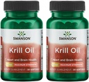 Swanson EFA- krillolje - maksimal styrke - 1 g, 30 Softgels (2 pakke)