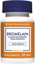 Vitamin Shoppe Bromelain 500MG & 2.000 GDU, støtter Protein Digestion & Absorpsjon, Enzyme Oppgitt fra Pineapples (60 kapsler)