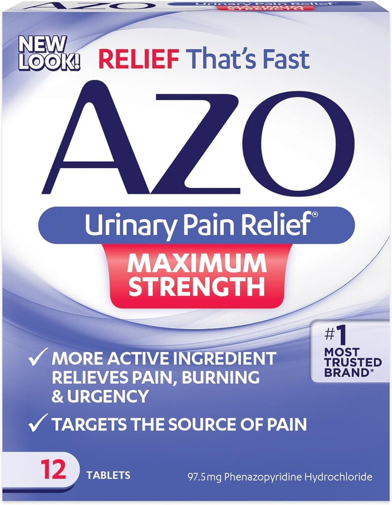 AZO STANDARD MAX STRENGT 12 Tabeller