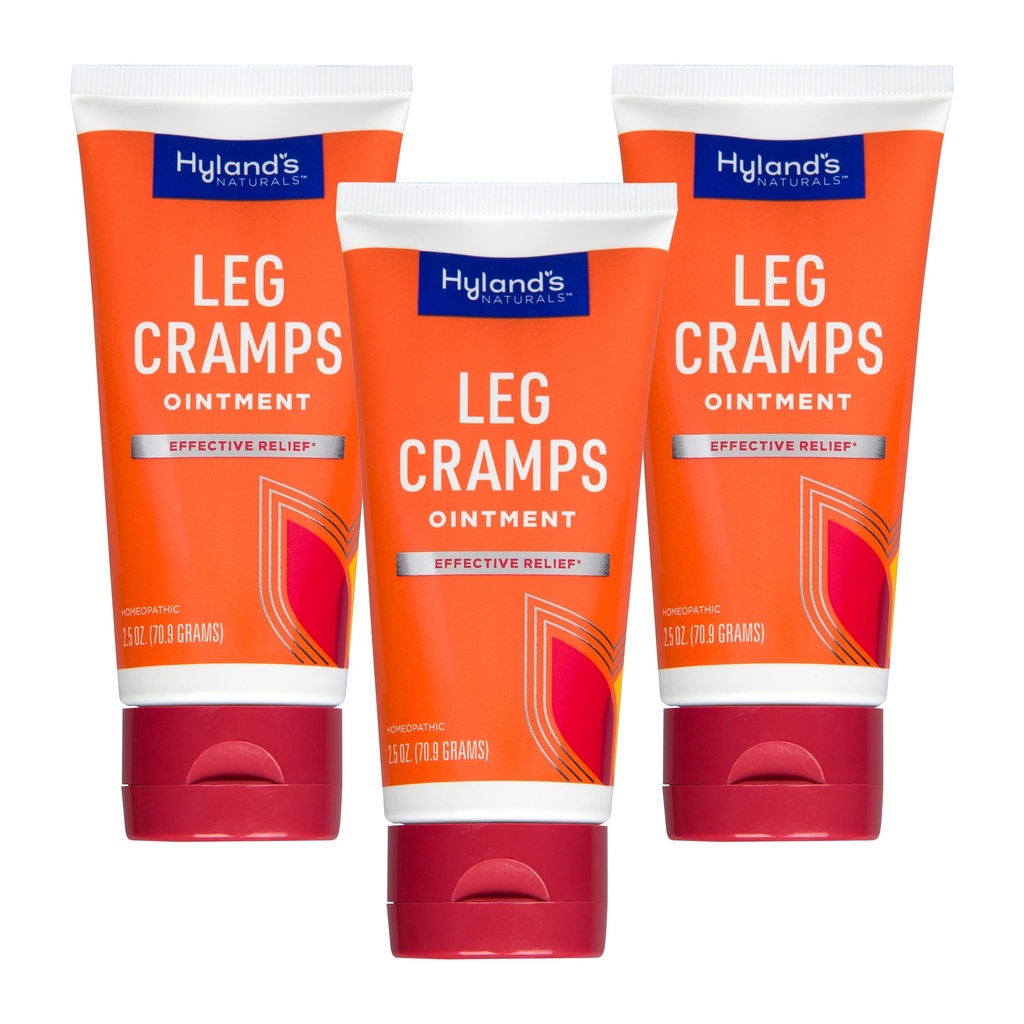 Hyland's Leg Cramps Ointment, Arnica Gel Leg Cramp Relief, 2,5 oz (pakke med 3)