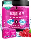 KEY NUTRIENTS Multivitamin Electrolytes pulver Ingen sukker - Juicy bringebær elektrolytt pulver - Hydration pulver - Ingen kalorier, Glutenfri ketoelektrolytter pulver - 90 serveringer - laget i USA