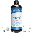 Begravet skatt renset sølv væske 30 PPM - 16 oz. 96 serveringer, ikke-Acumulative Nano sølv løsning, Spray & Dietary Immune Supplement