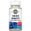 Kal 800 Mcg Folinsyre Metyl B-12 tabletter, bringebær, 60 greve