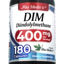 FITO-IC'S Lab | dim Supplement |180 Kapsler |400 mg dim | diindolmetan | dim Supplement 400 mg | Ultra høy absorpsjon.