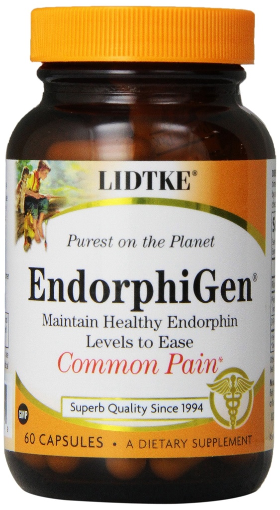 Lidtke Technologies Endorfigen Kapsler, 60 Count