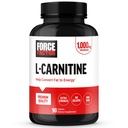 FORCE FACTOR L-Carnitine Supplement, L karnitine Tartrat 1000mg kapsler å konvertere fett til energi, støtte muskelgjenvinning, og øke øvelse ytelse, vegansk, ikke-GMO, 90 tabletter