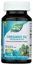 Naturens måte Oregano olje, immun og antioksidant støtte Supplement, * 75-85% Carvacrol per servering, Glutenfri, 60 Vegan kapsler