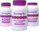 BariMelts Vei til Bariatric Suksess Pack - Multivitamin med jern, kalsiumcitrat og ADEK
