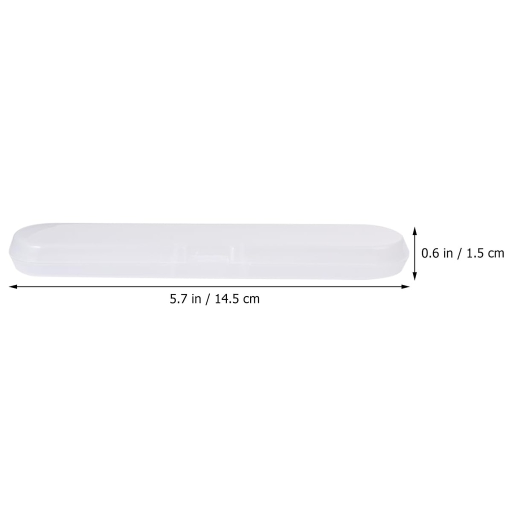 2pcs termometer saken plast digital termometer lagring boks beholdere nål lagring boks blyant saken for hjemmekontor reise