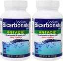 Natriumbikarbonat Antacid Oral pulver USP 4 oz .2 flasker