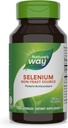 Naturens vei selenium, ikke-østlig kilde, Potent antioksidant, 100 kapsler (Packing May Vary)