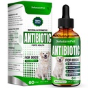Naturlige antibiotika for hunder og valper | Antibiotika for hunder i alle aldre | Herbal ingredienser | Hjelper med allergier og utis | for balansert dialyse | Joint Care | Bacon smak | 2 Oz