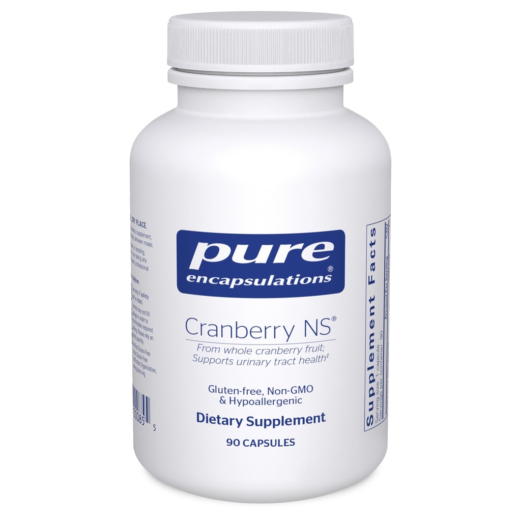 Rene innkapslinger Cranberry NS ® Hypoallergenic Supplement for å støtte Urin Tract Helse ® 90 kapsler