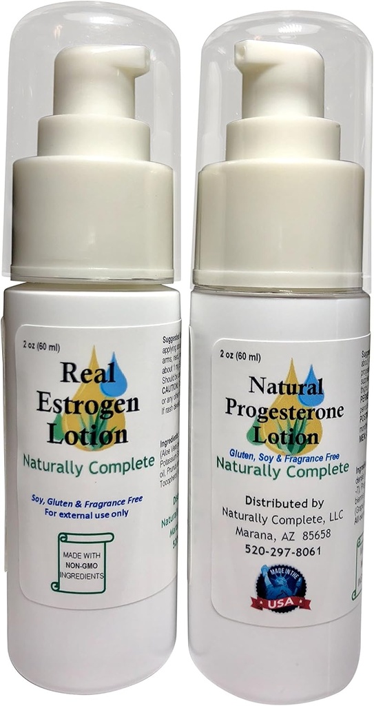 Estro Set = 2 Naturlige Menopause Produkter i én pakke